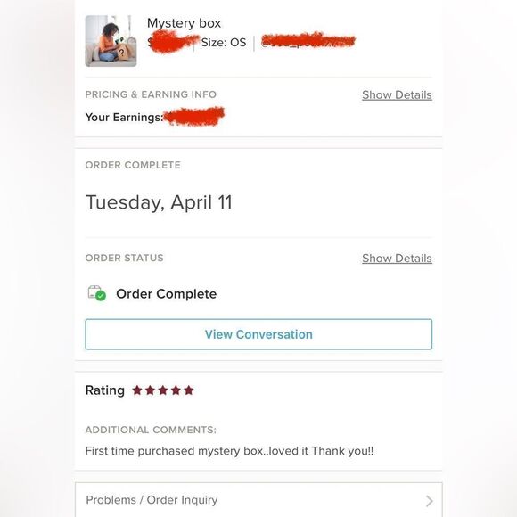 Mystery box   - Picture 3 of 3